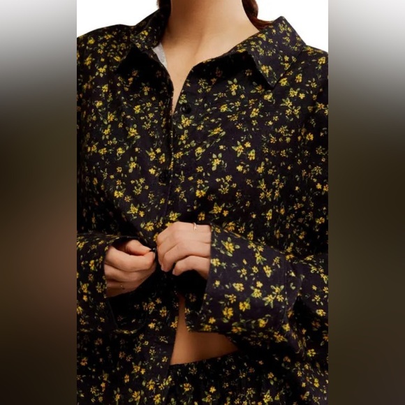 Free People Intimately Early Morning Cotton Pyjamas - Picture 4 of 5